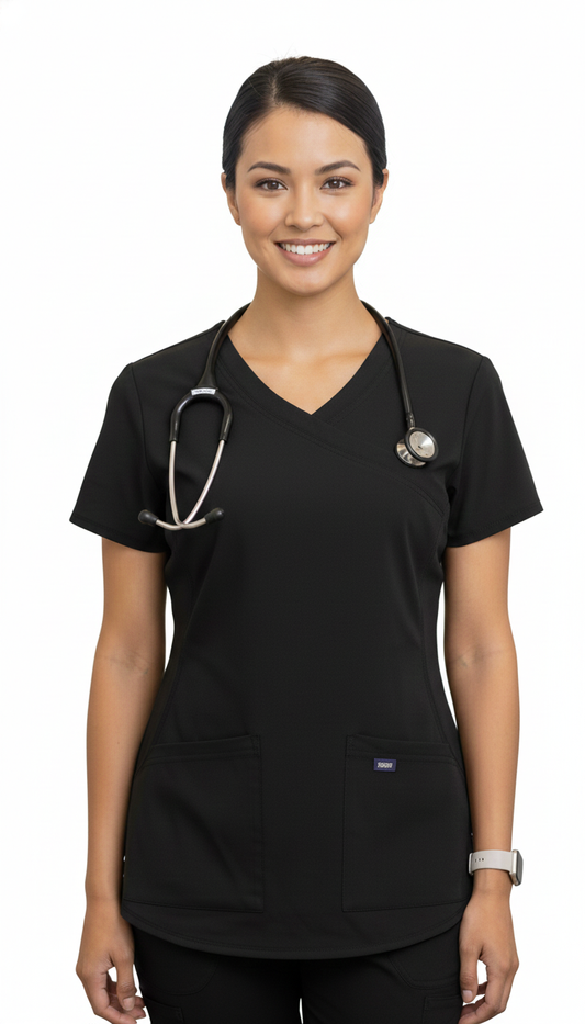 Black Uniform Top