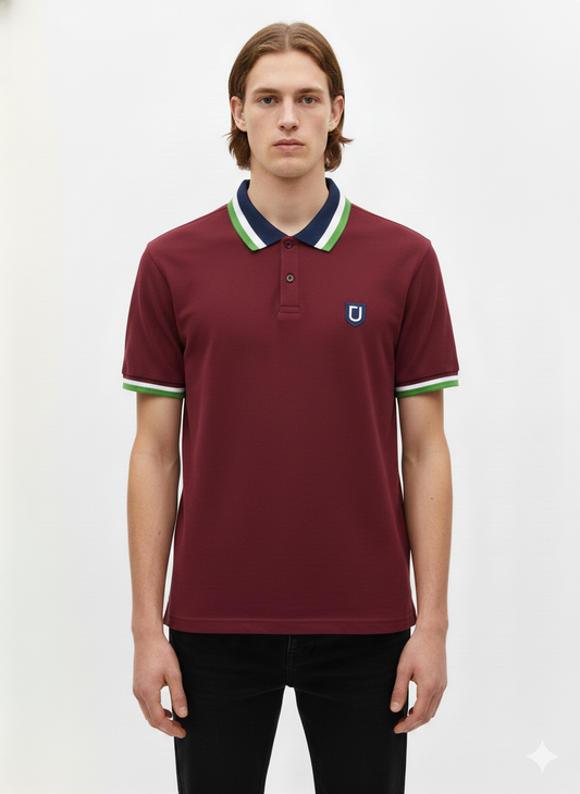 Polo Burgundy - Just Blu
