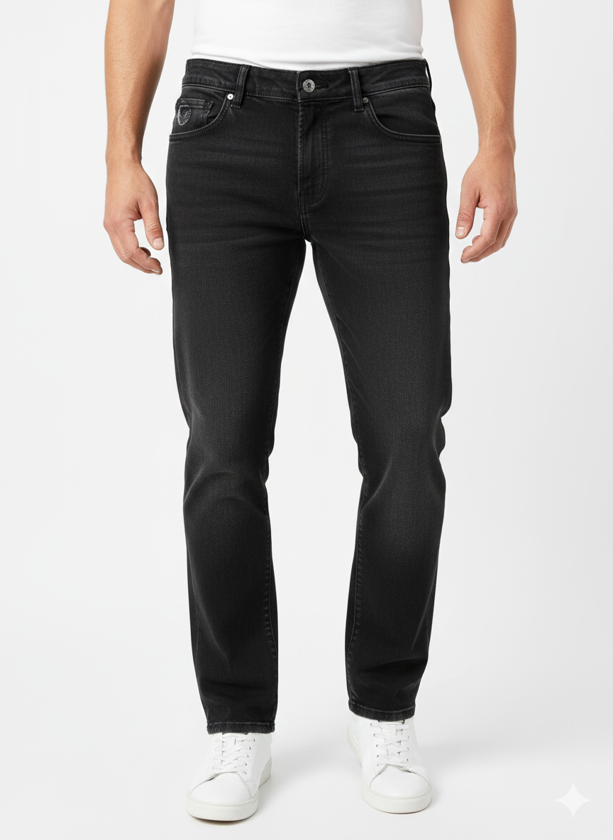 Jeans Relax Fit Black