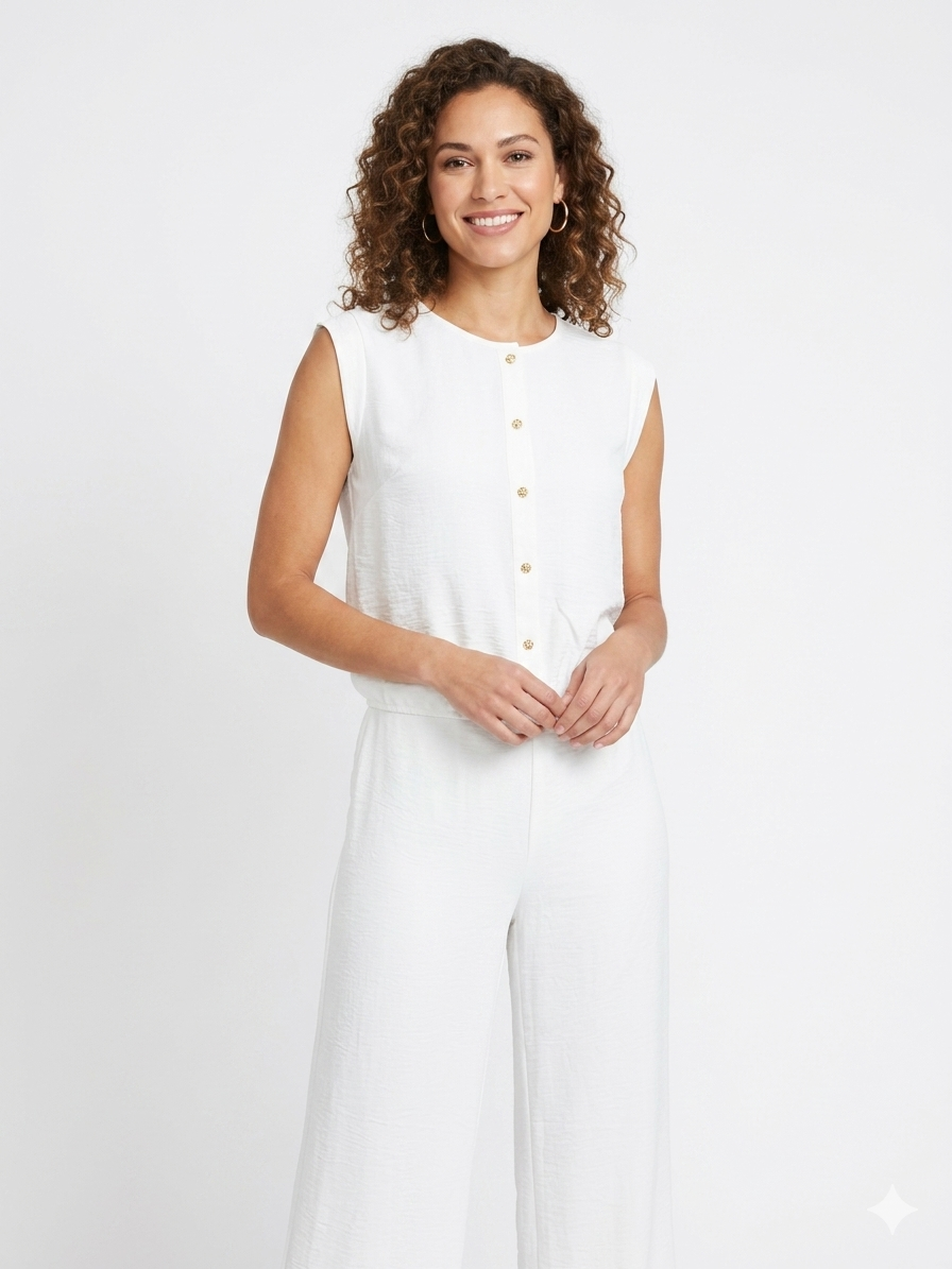Dolman Sleeve Set Ivory