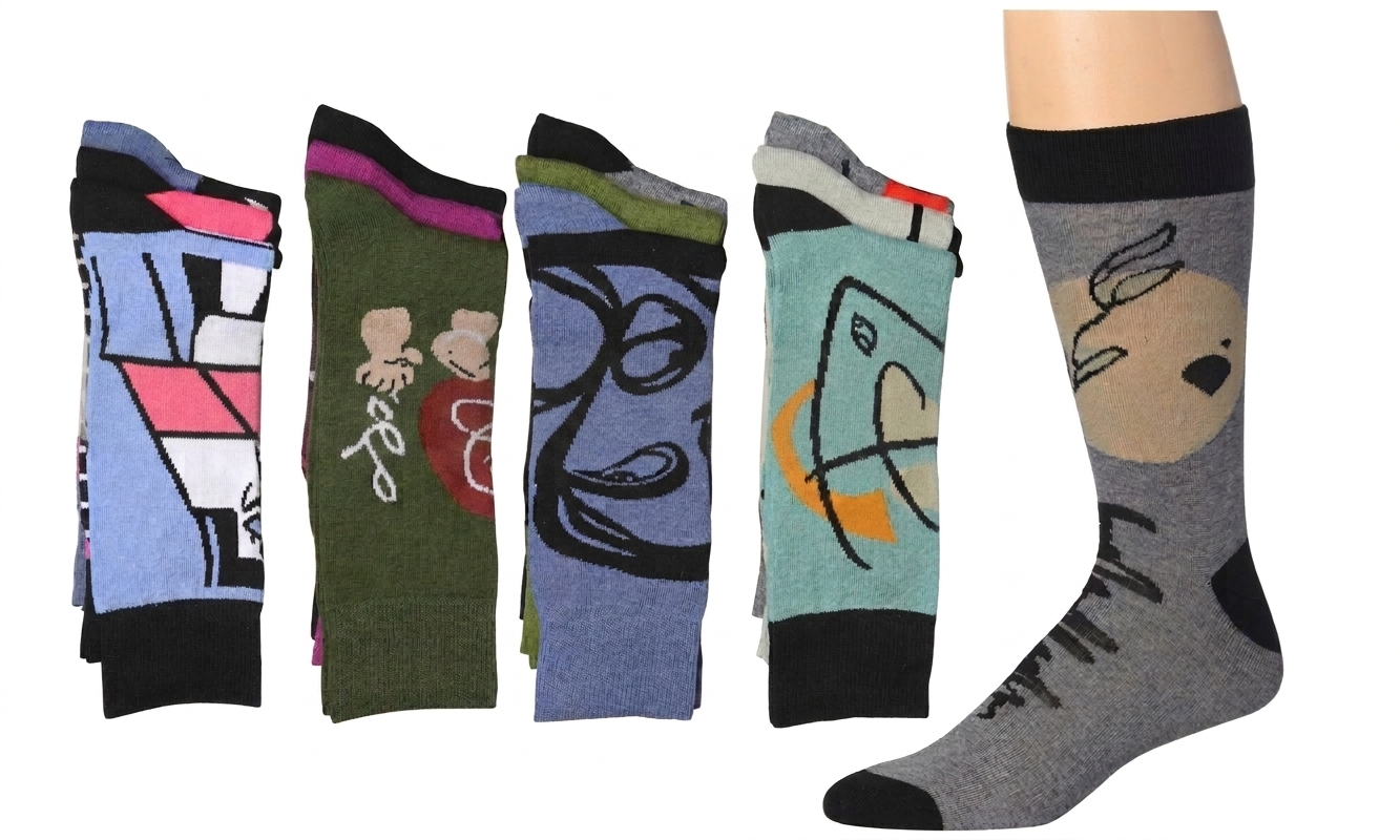 Men's Dress Socks 3-Pairs