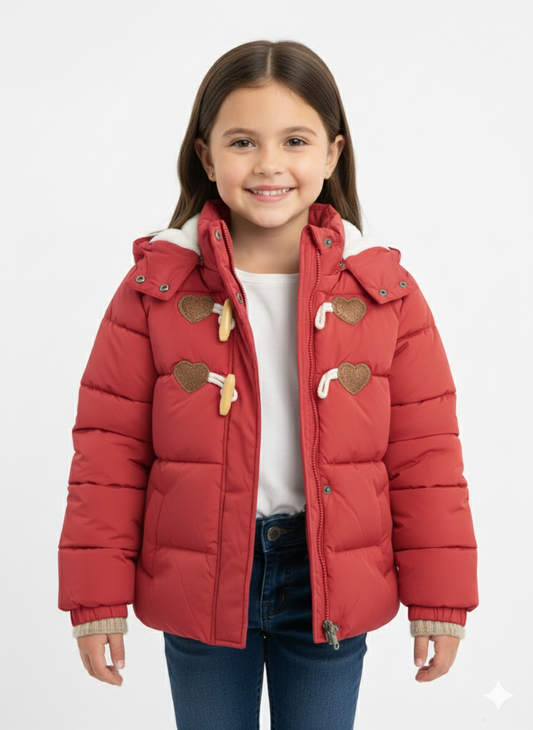 Toggle Puffer Red
