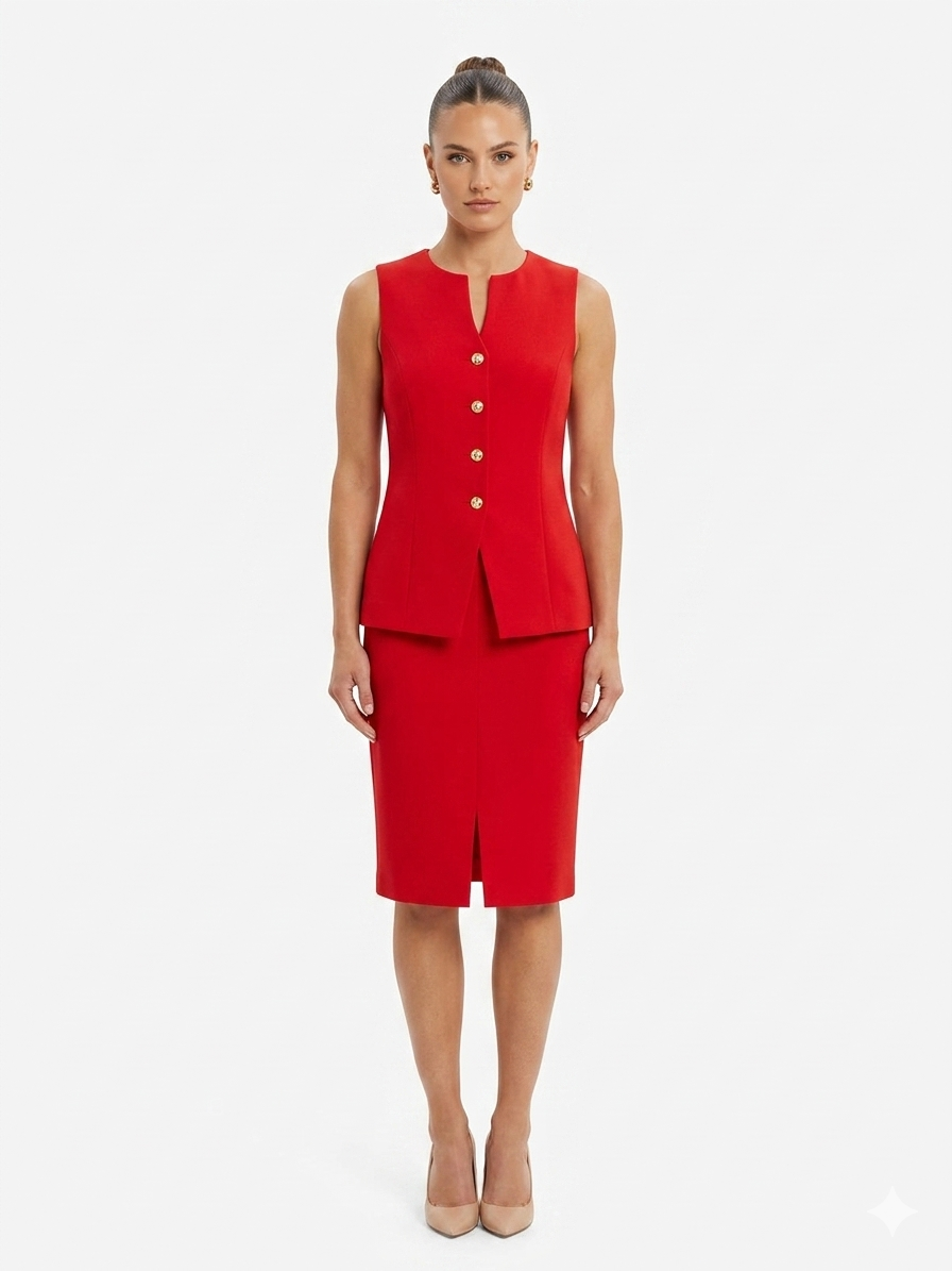 Dress Sleeves Red- Shelby & Palmer