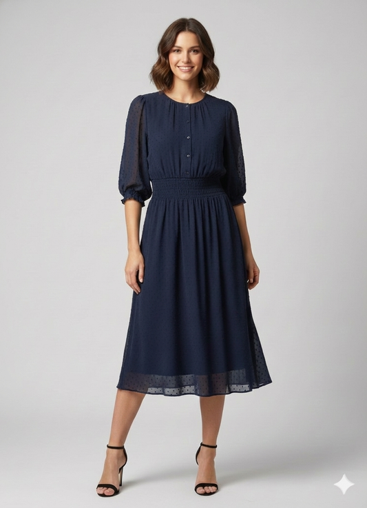 Dress Navy - Nanette Lepore