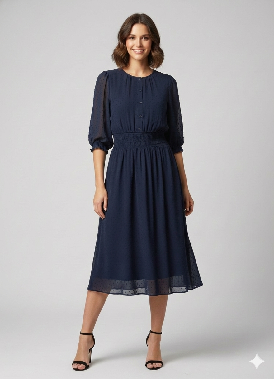 Dress Navy - Nanette Lepore