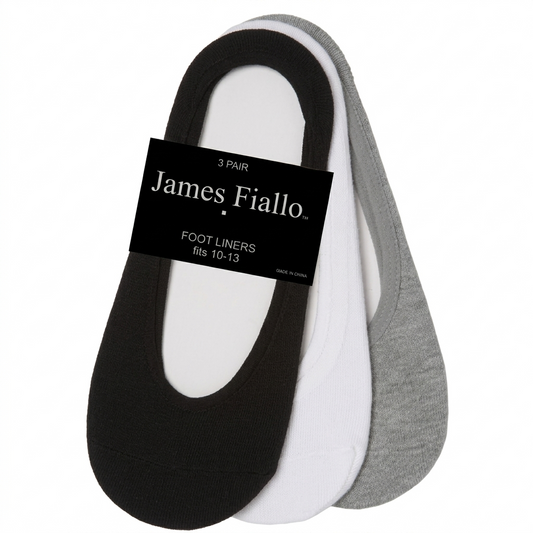 Men's Foot Liners 3-Pair Pack