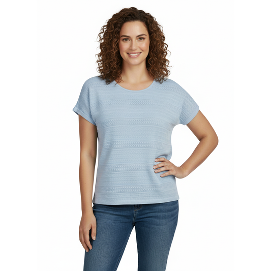 Plus T-shirt Chambray - Ruby Rd