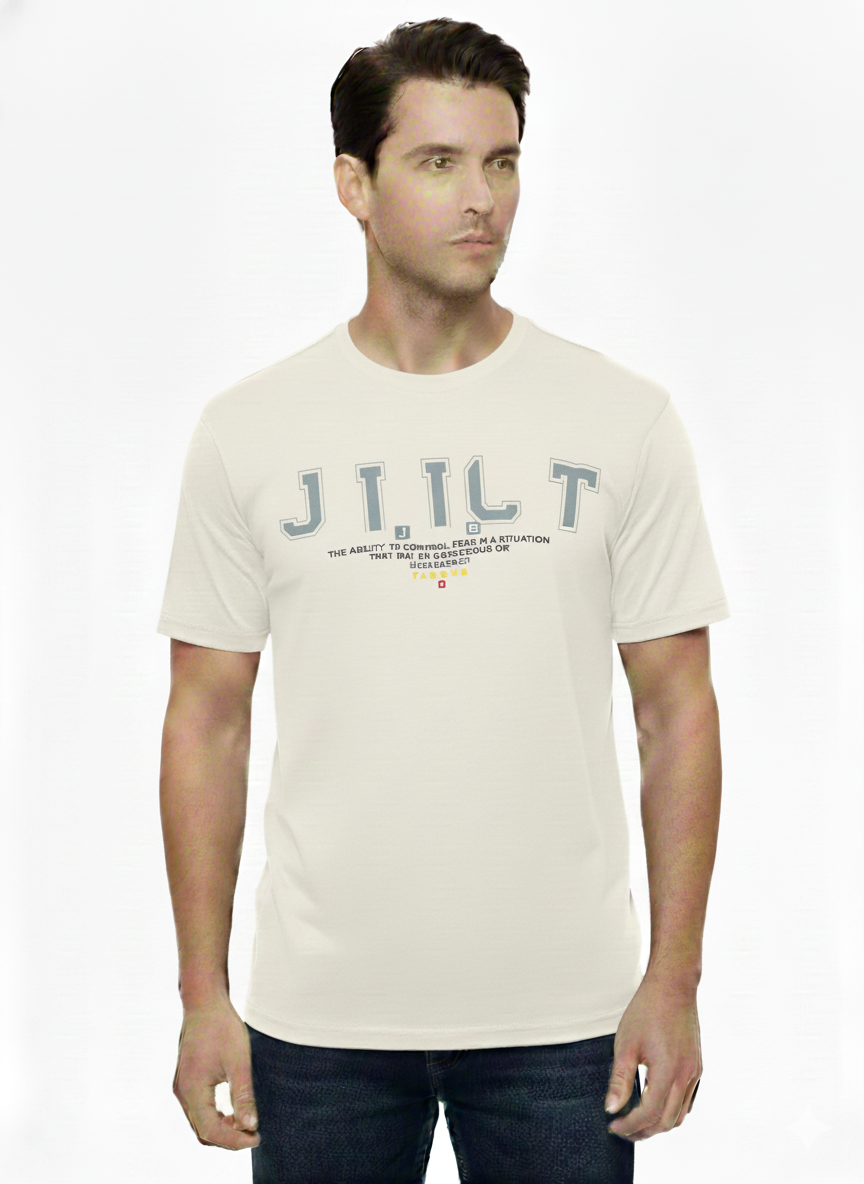 T-Shirt Off White - Just Blu