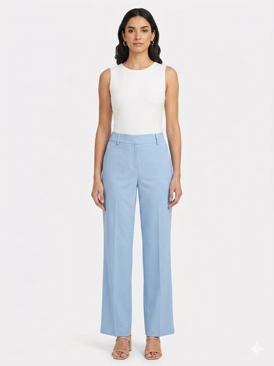 Pant Powder Blue- Zac & Rachel