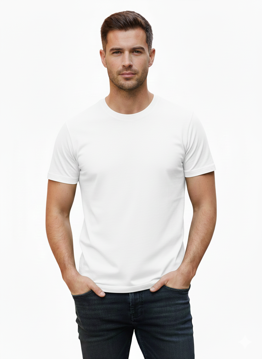 Off White T-Shirt - Just Blu