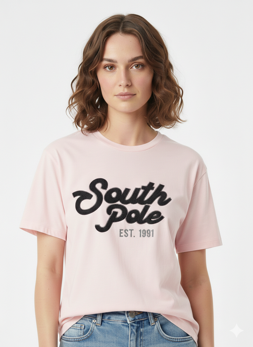 Legacy Cropped T-Shirt Soft Pink