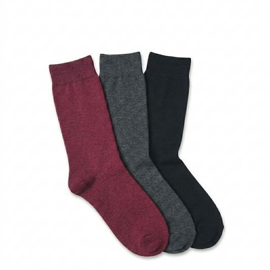 Paquete de 3 pares de calcetines de vestir ligeros