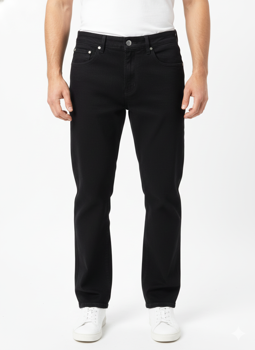 Jeans Regular Fit Black