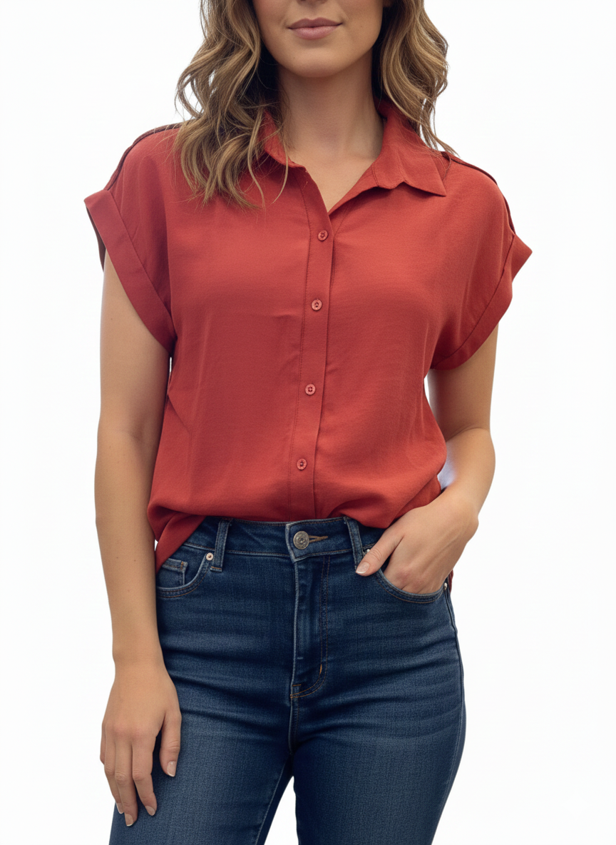 Blouse Red  - Liz & Lilli