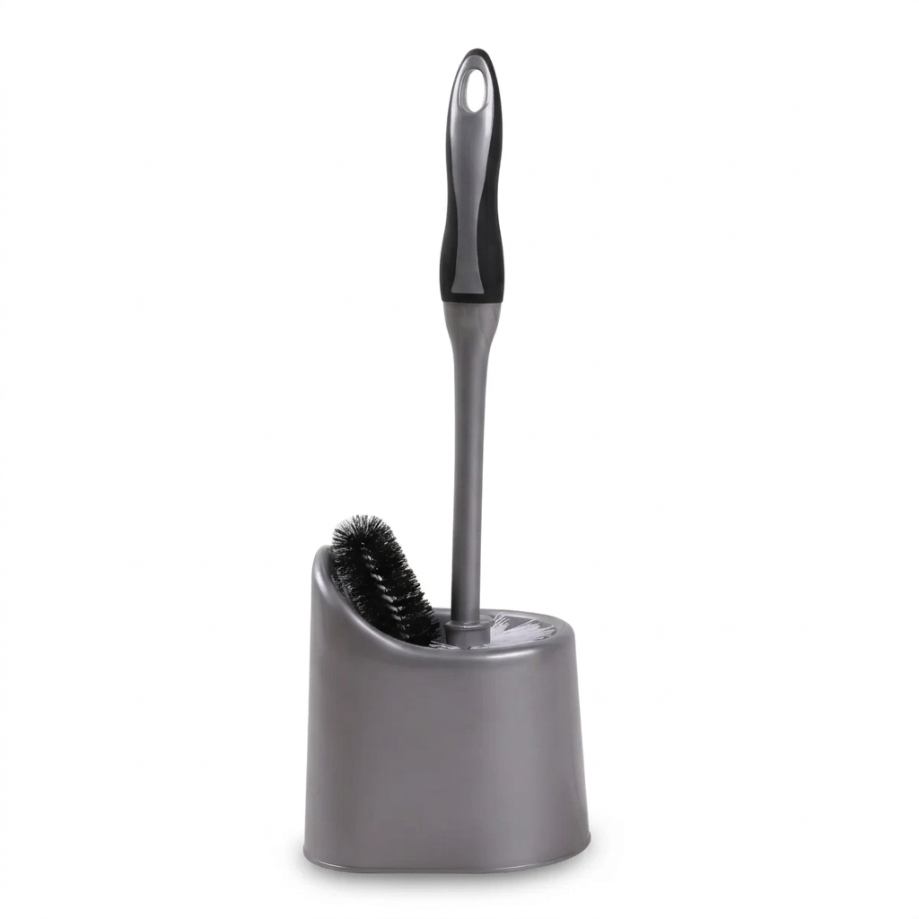 Toilet Brush with Caddy Charcoal