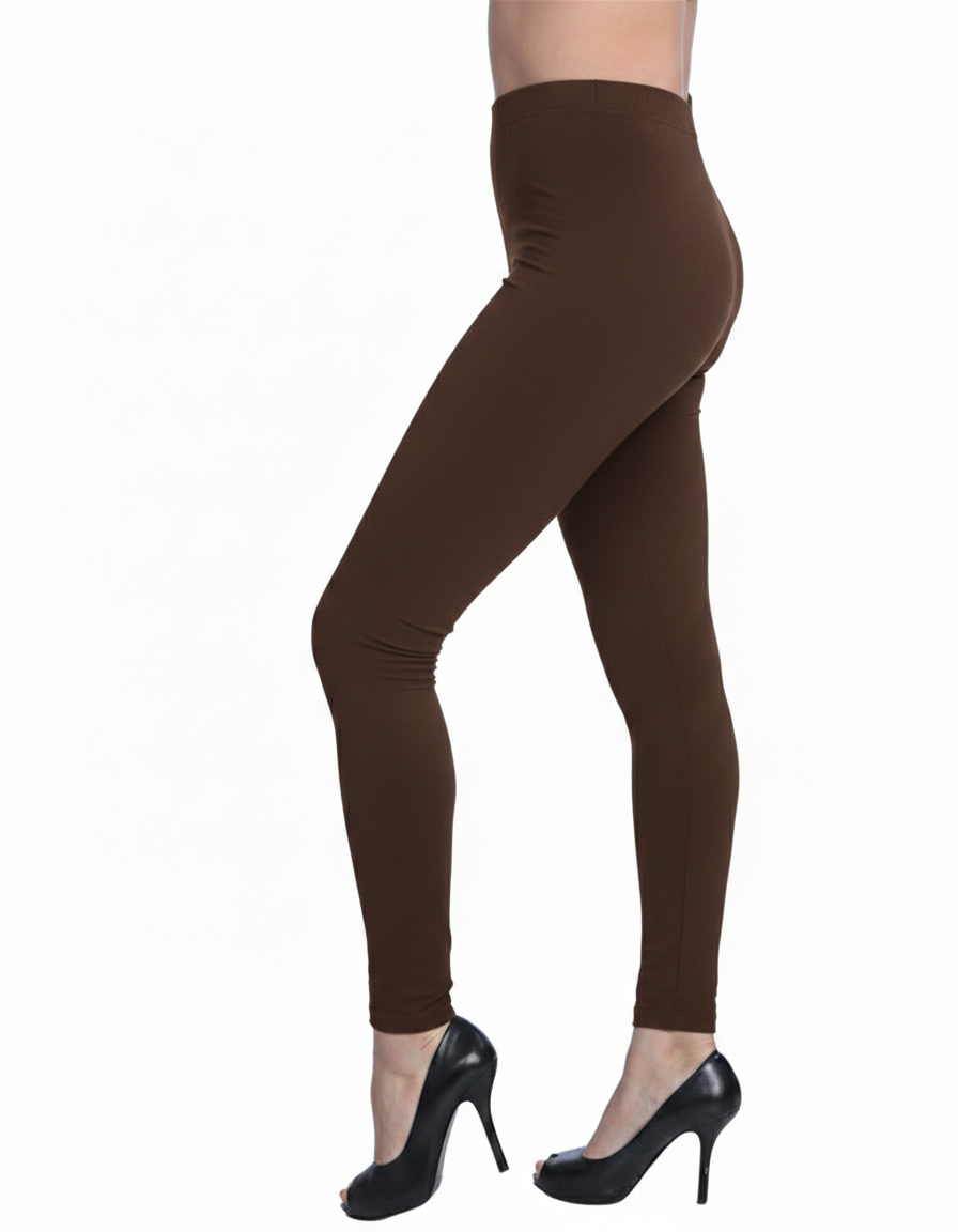 Women's Light Leggings with Brushed Lining