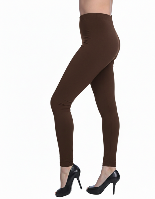 Women's Light Leggings with Brushed Lining