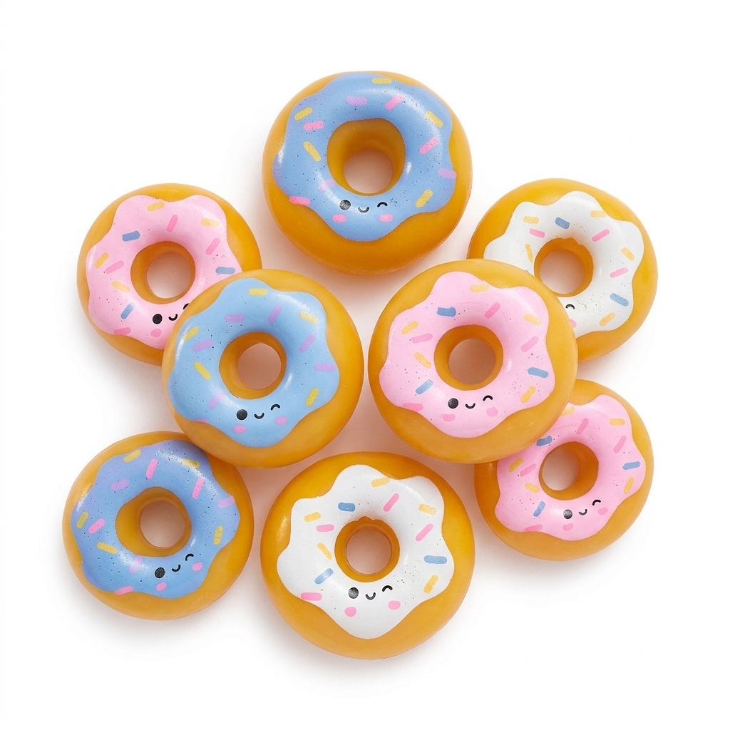 Sticky Bubble Blobbies - Donuts