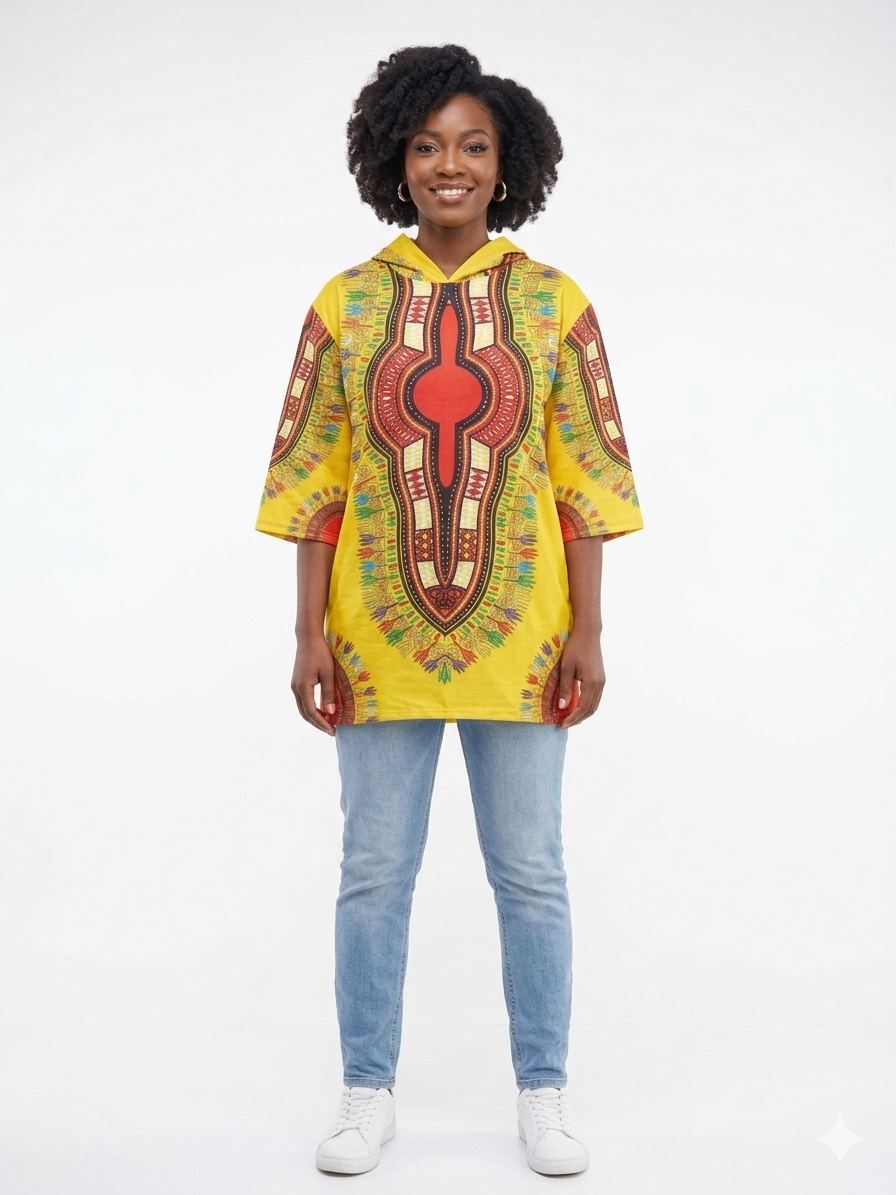 Dashiki Scuba Hooded