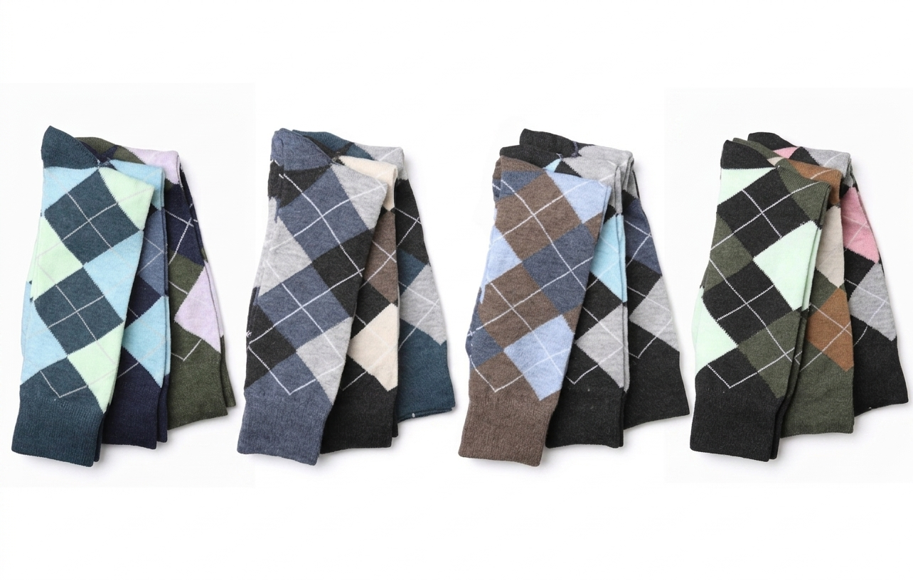 Men's Dress Socks 3-Pair