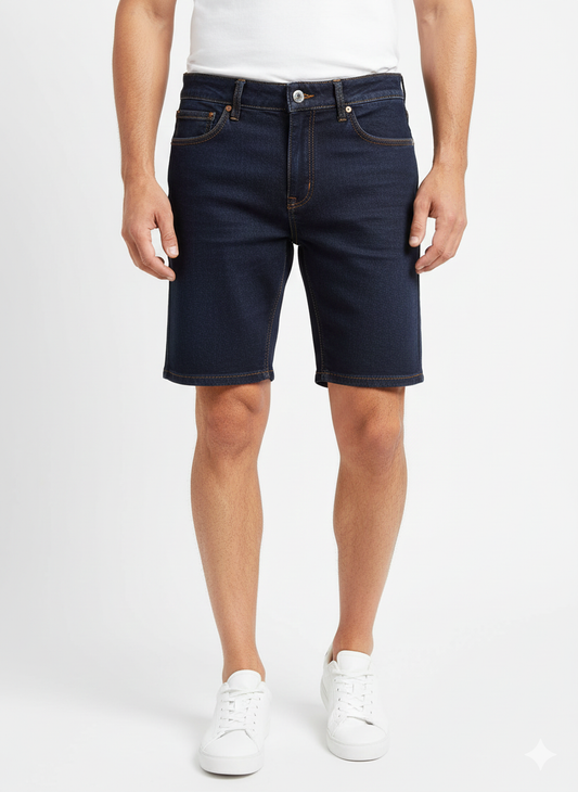 Bermuda Jeans Dark Blue de Caballero