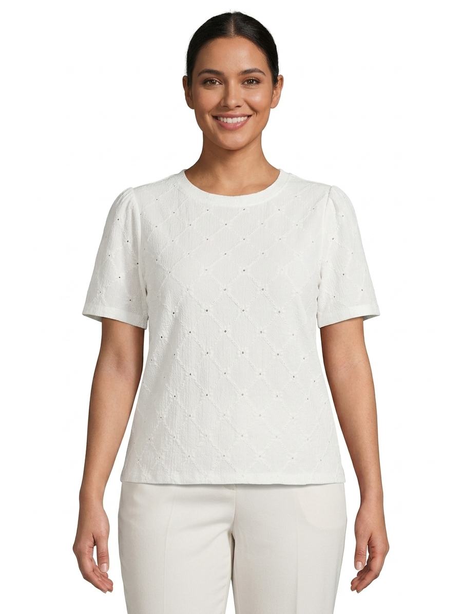Plus Top White