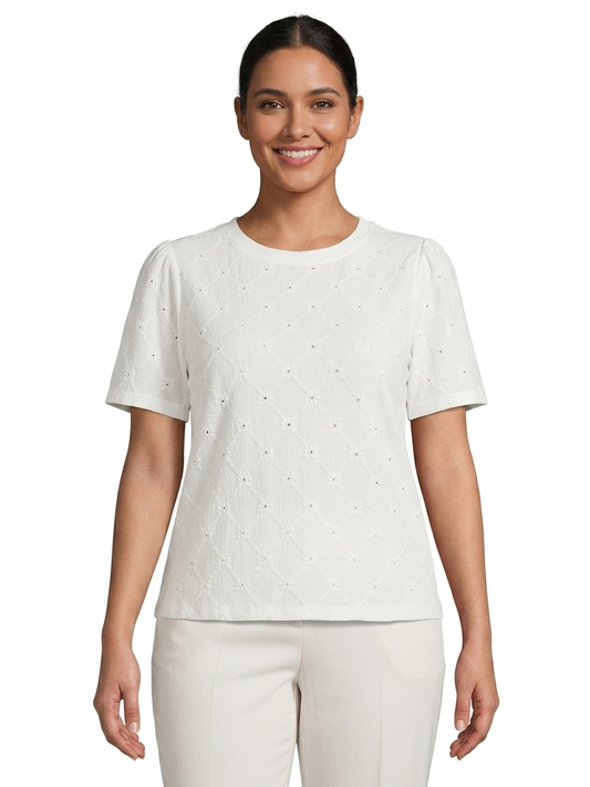 Plus Top White
