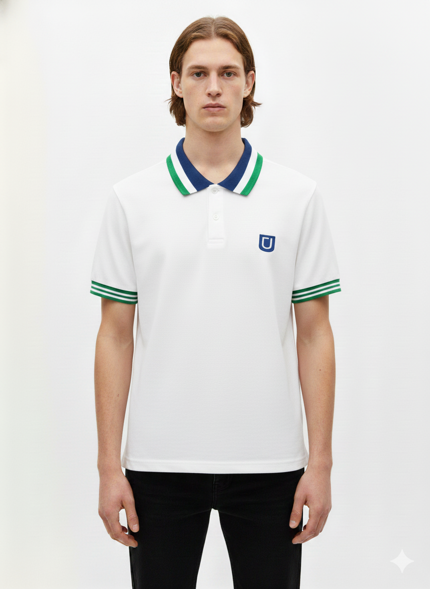 Polo White - Just Blu