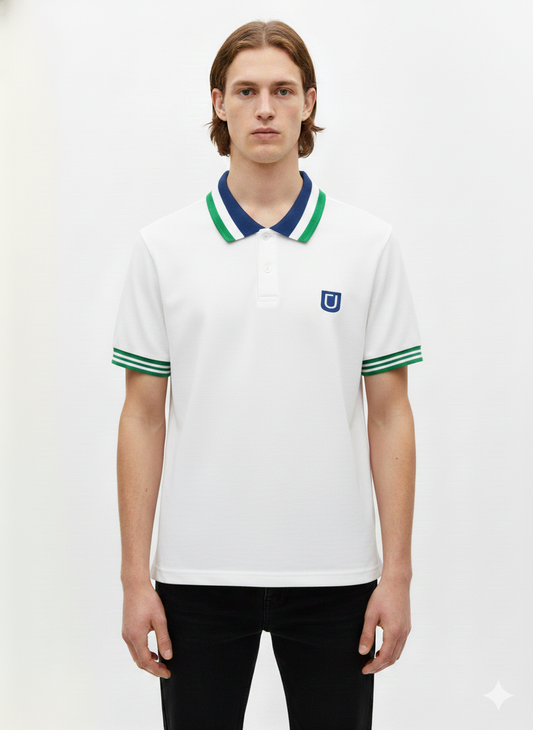 Polo White - Just Blu
