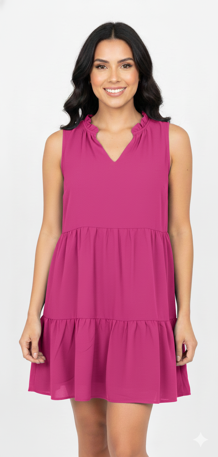 Dress Hot Pink - Ninety