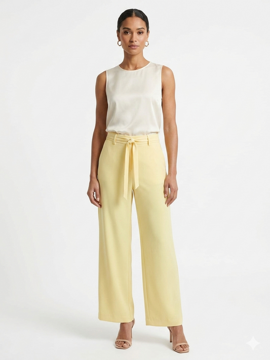 Ankle Pant Lemon Merengue - Zac & Rachel
