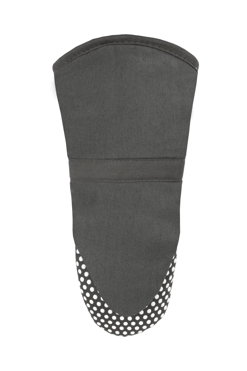 Oven Mitt With Silicone Dots Graphite 13"