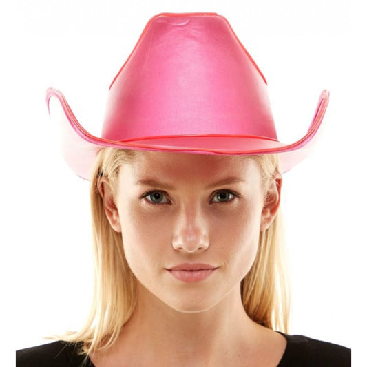 Light -Up Pink Cowboy Hat
