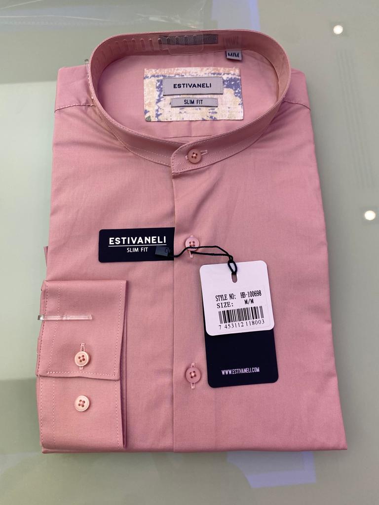 Camisa Color Rosado Caballero