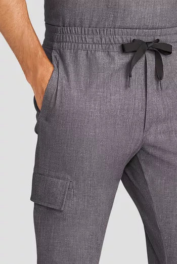 Pantalón Angelo para hombre gris jaspeado