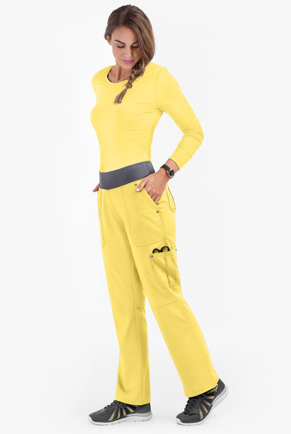 Tori Yoga pant Canary Pewter