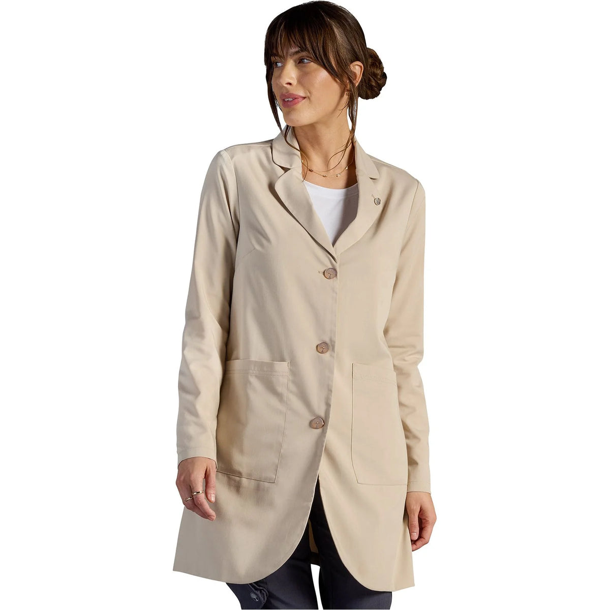 Vera Lab Coat Warm Sand