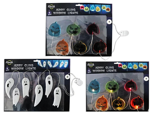 Halloween Led Gel Cling String Lights