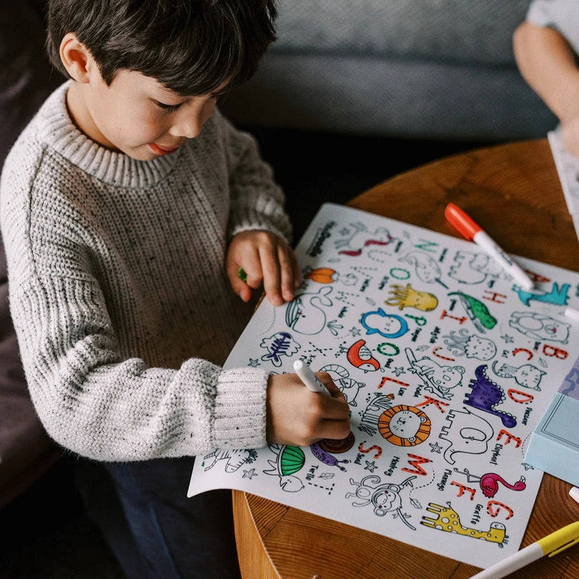 Into the Wild Classic Coloring & Doodle Mat