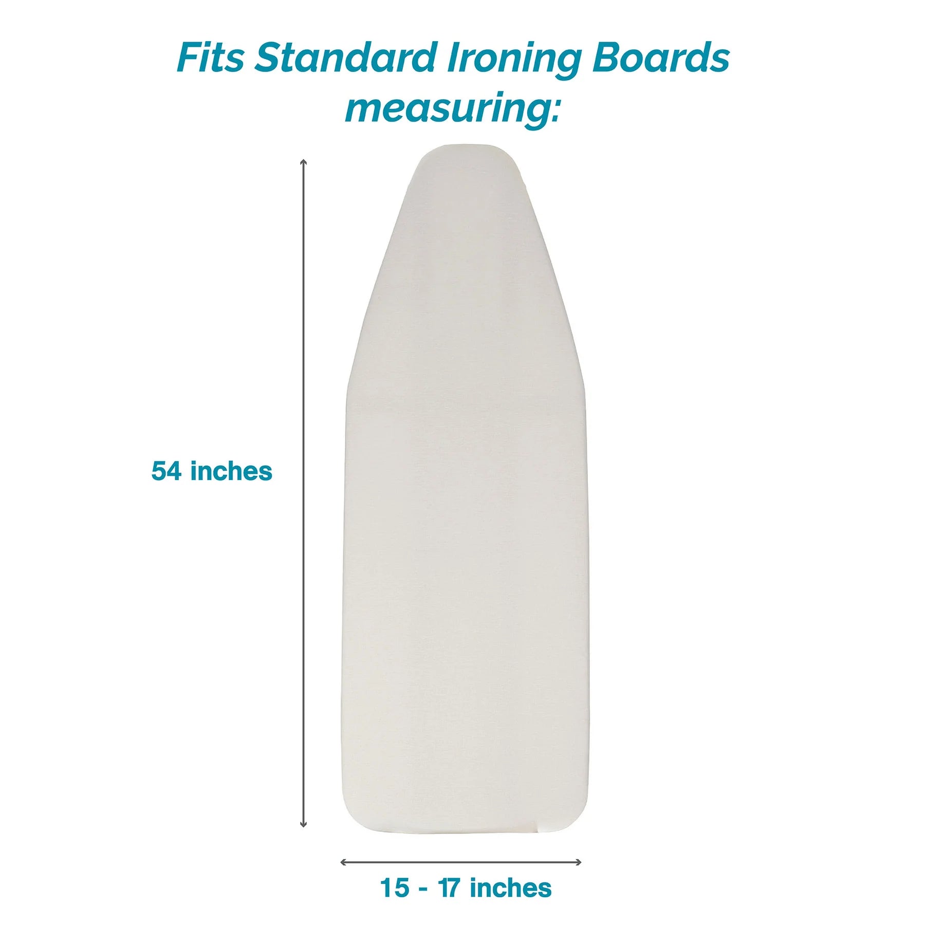 54" Double  Thick Pad & Cover  Natural