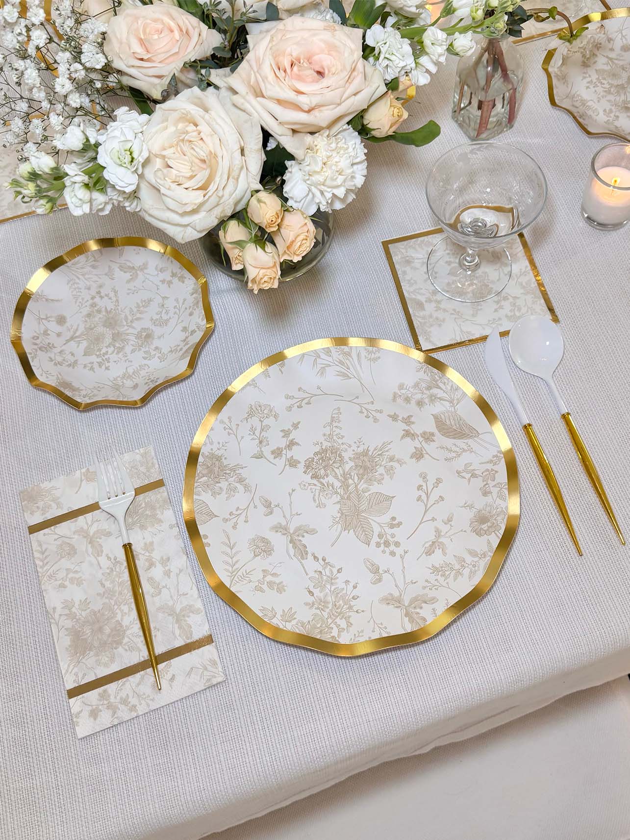 Wavy Dinner Plate Timeless Sand 10.5"