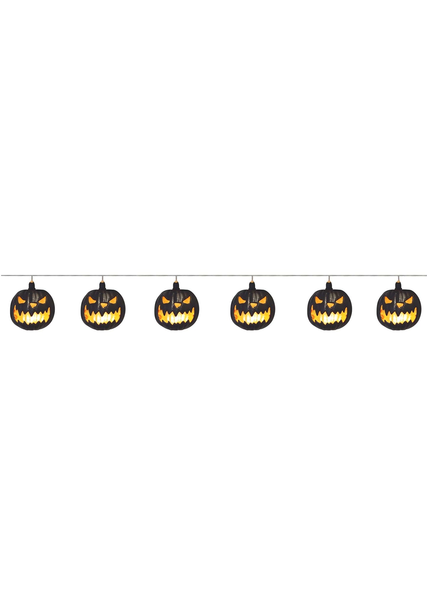 Garland light up pumpkin