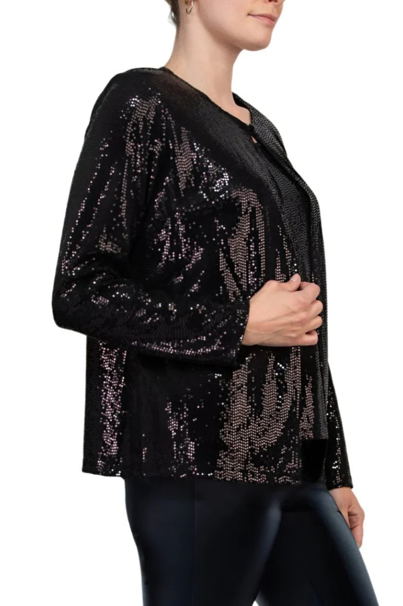 Disco Dot Twin Blouse Set Black - Marina