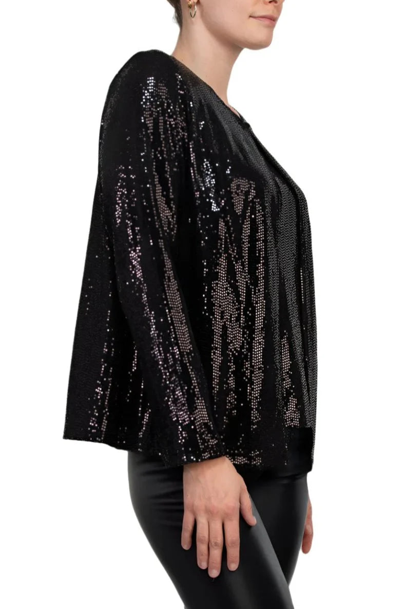 Disco Dot Twin Blouse Set Black - Marina