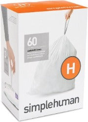 Code H 60  Clear Custom Fit Liners 30-35L