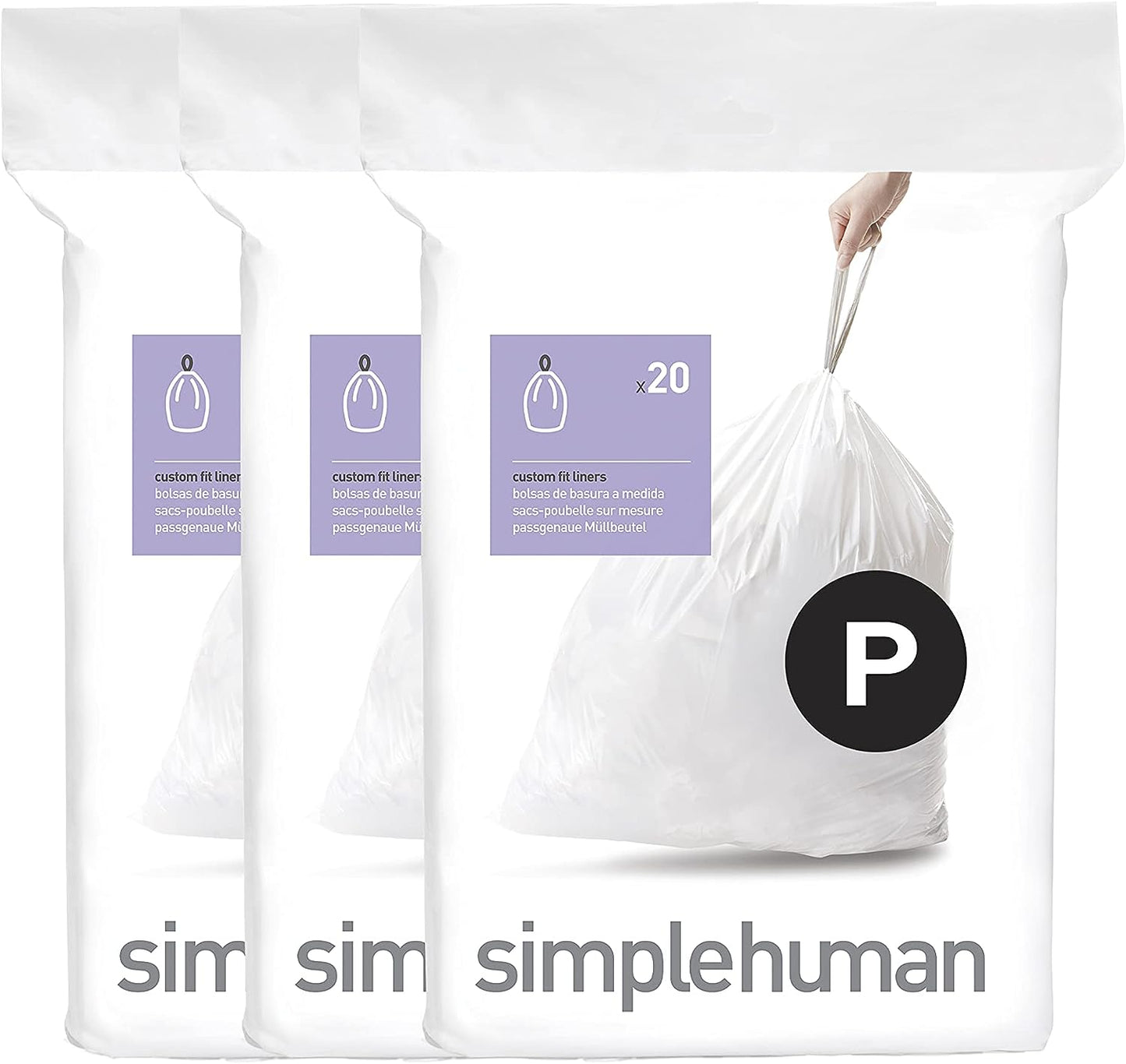 Code P 60 Custom Fit Liners 50-60L