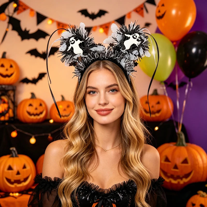 Halloween Scary Bopper Headband Boo