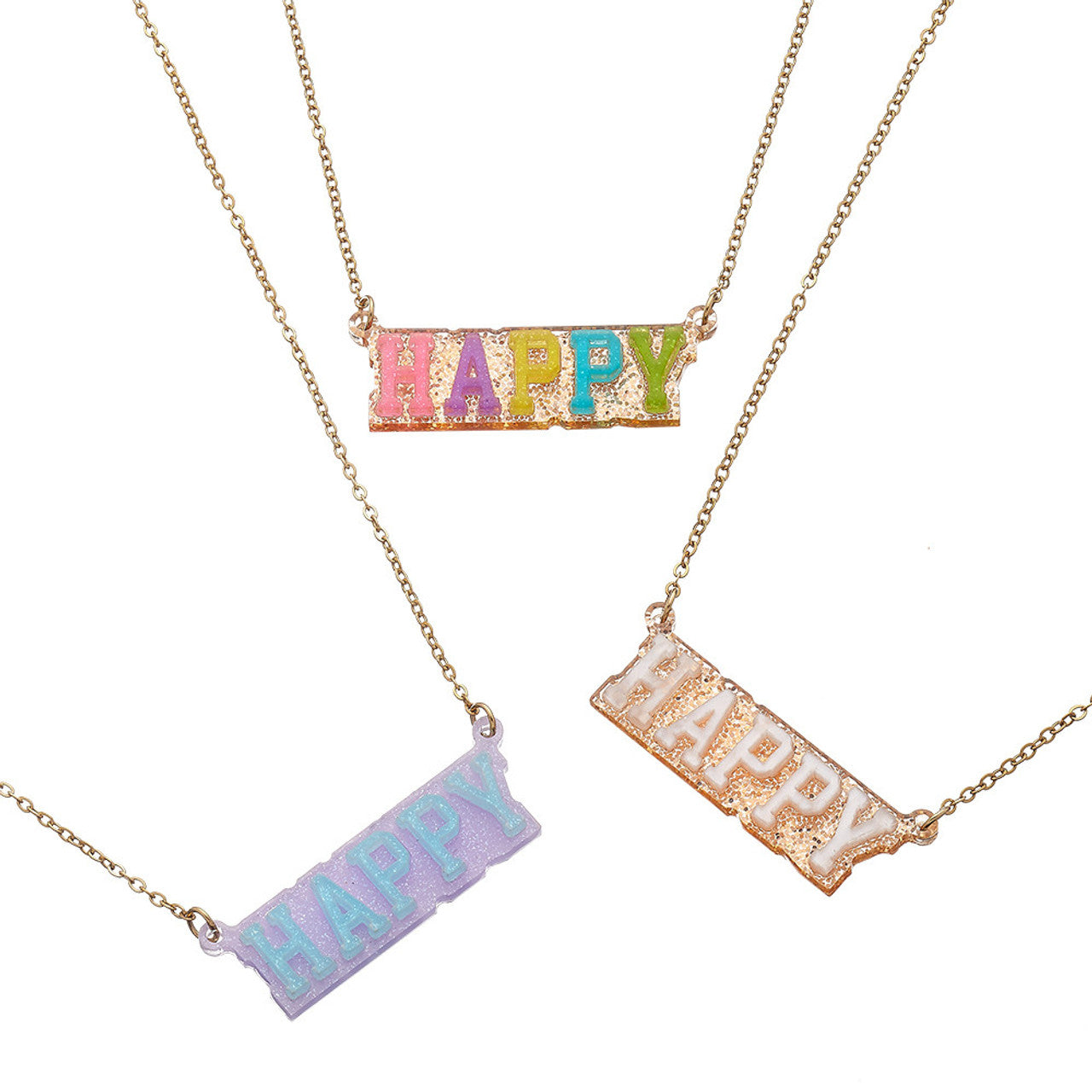 J.V. Charm Club - Collegiate Charm Word Necklace