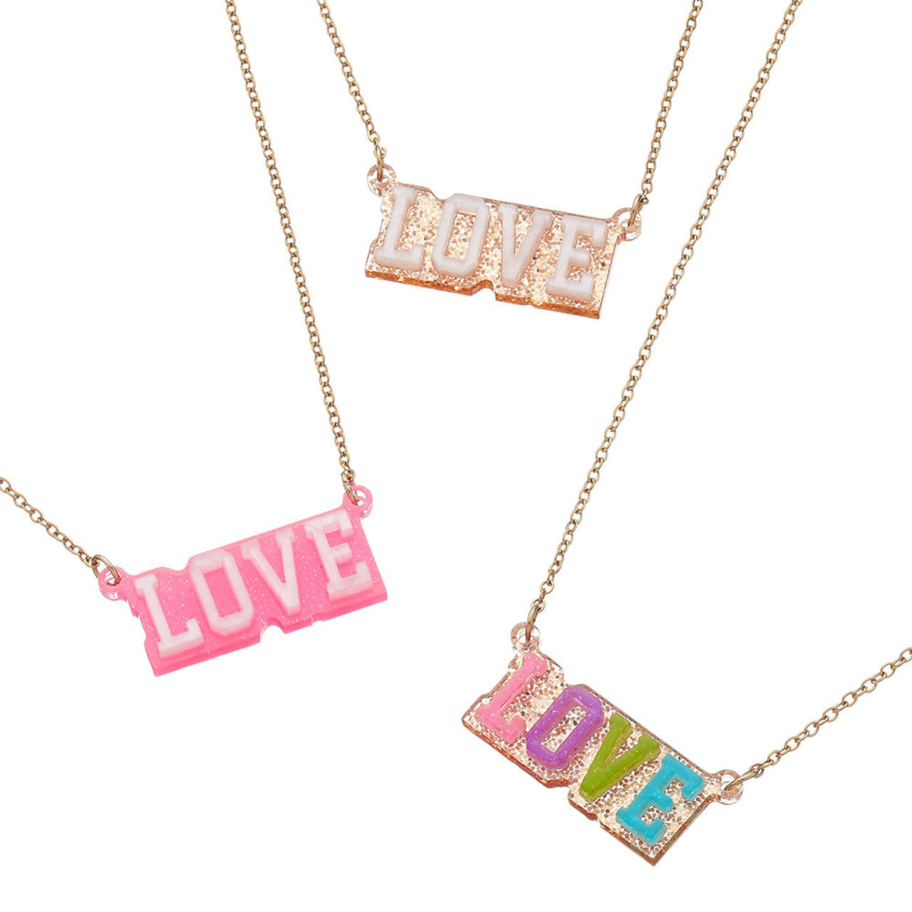 J.V. Charm Club - Collegiate Charm Word Necklace