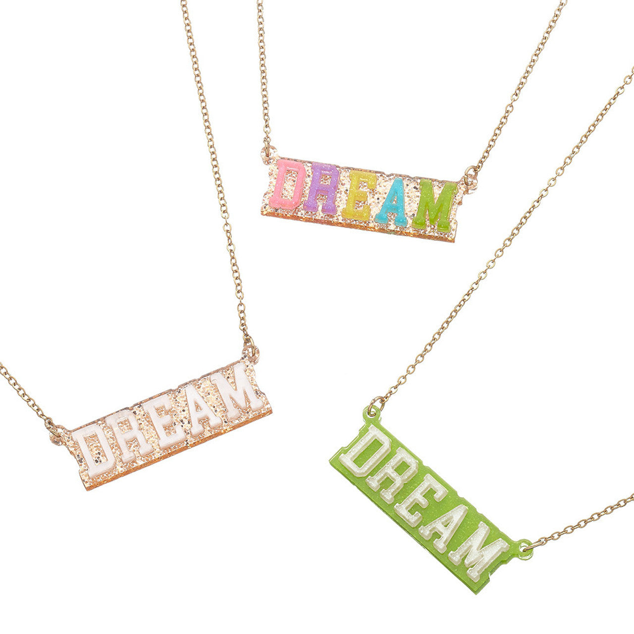 J.V. Charm Club - Collegiate Charm Word Necklace